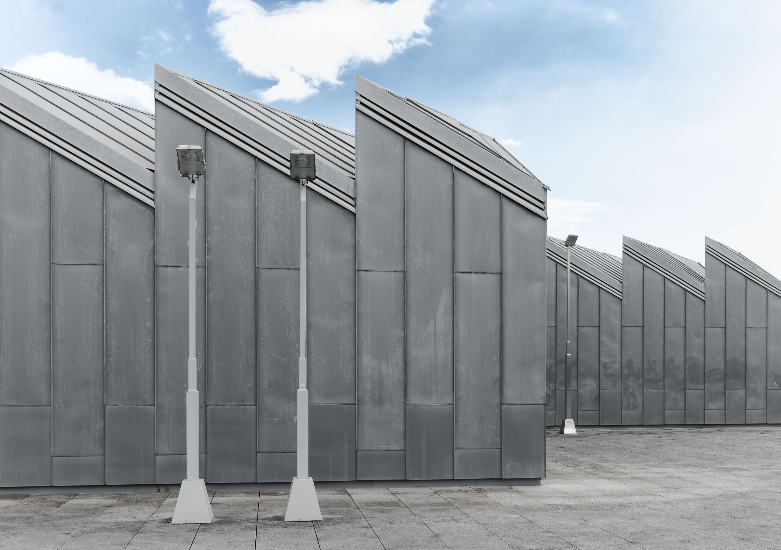 Schräge Architektur