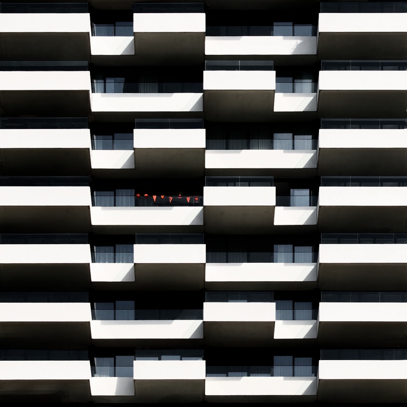 Schwarz-weiß