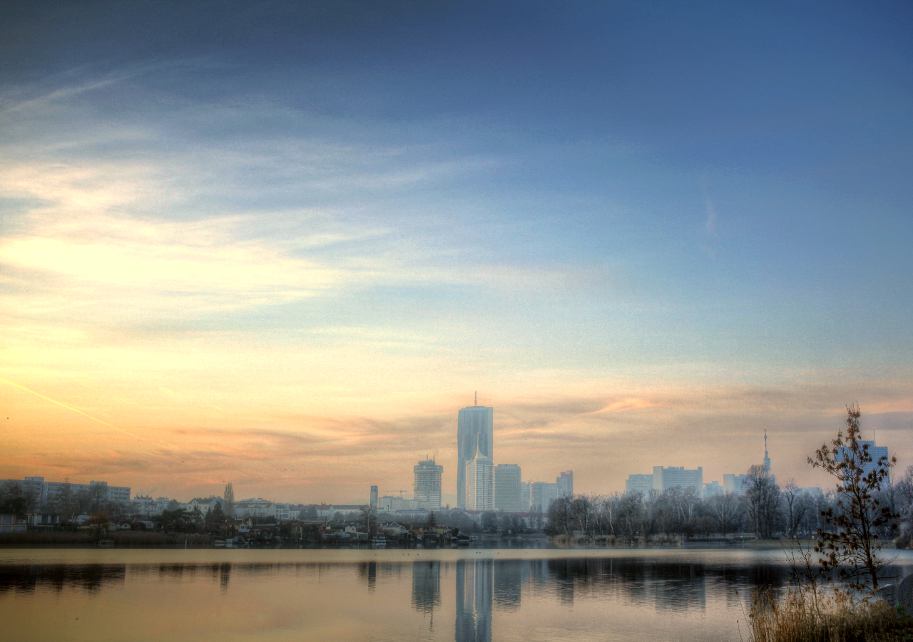 Skyline im Winter