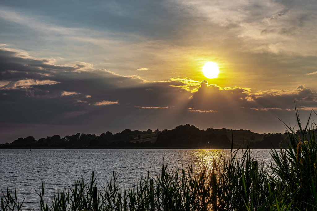 Sonnenaufgang an der Schlei