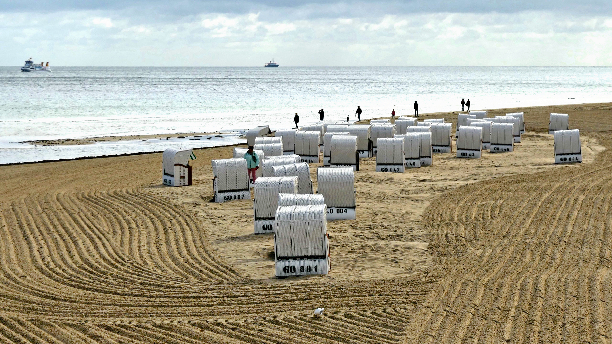 Spaziergang am Strand