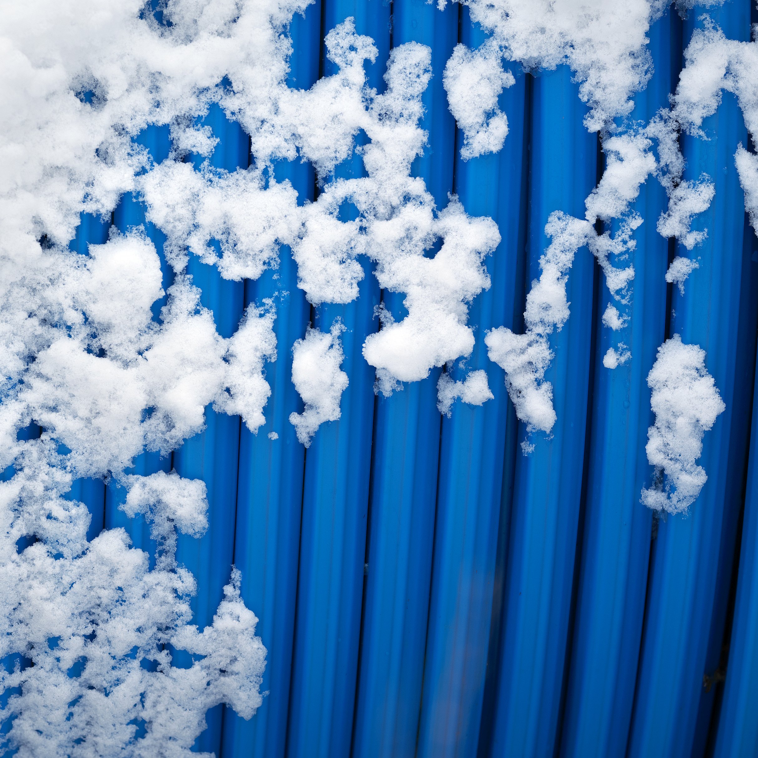 Stellenweise Schneeglätte