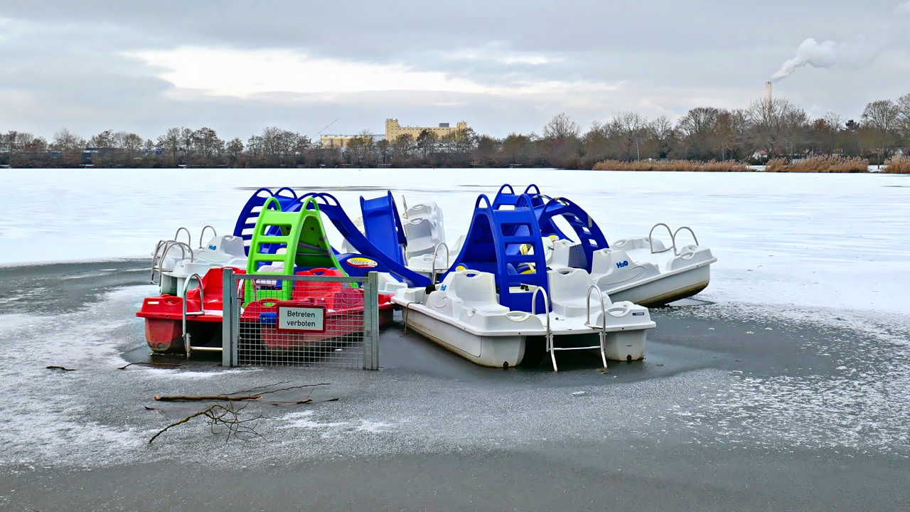 Stillleben im Baggersee