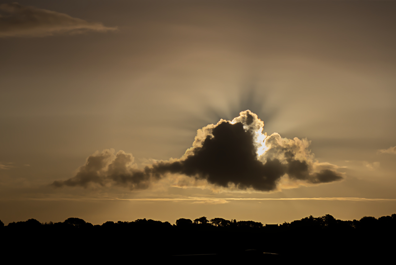 Stralende Wolken