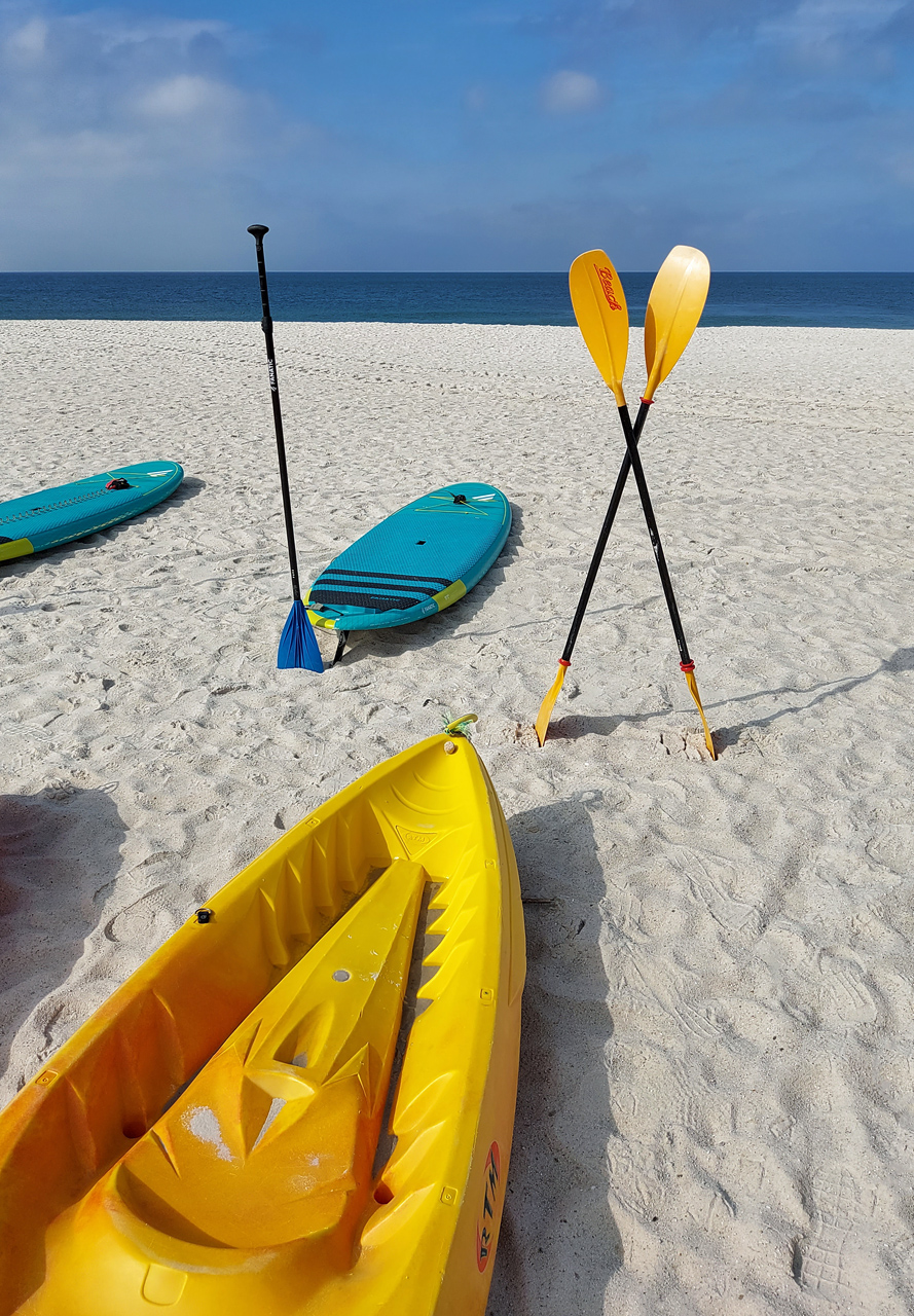 Strand-Utensilien