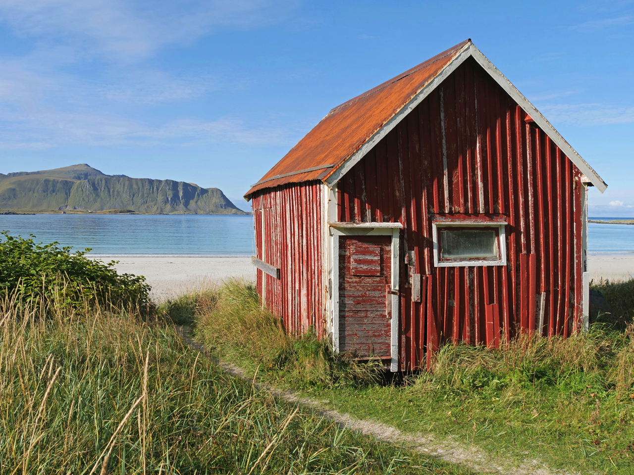 Strandhütte