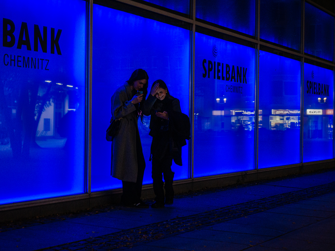 Street in Blau