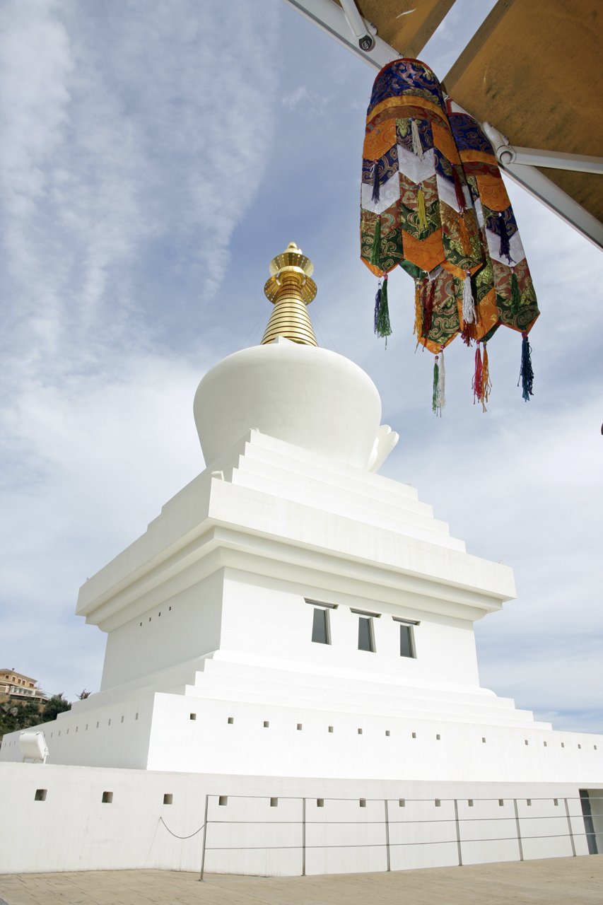 Stupa in Andalusien
