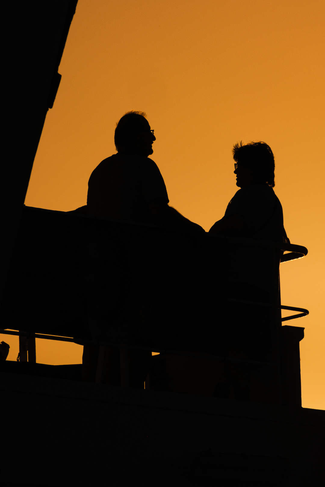 Sunset im Gegenlicht