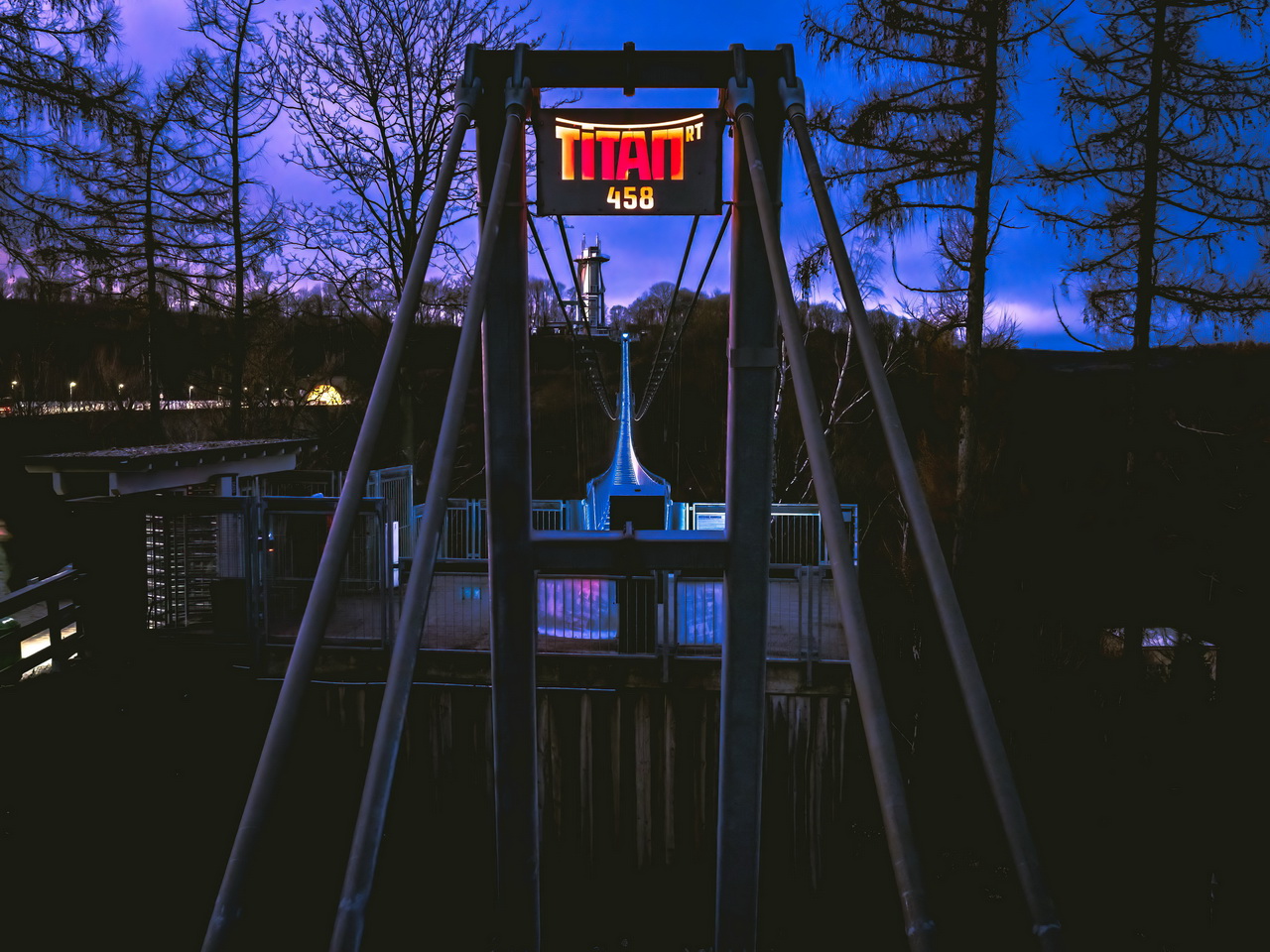 TITAN Hängebrücke im Harz