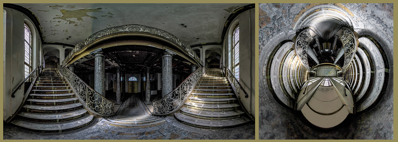 Treppe "Altes Polizeipräsidium" Frankfurt