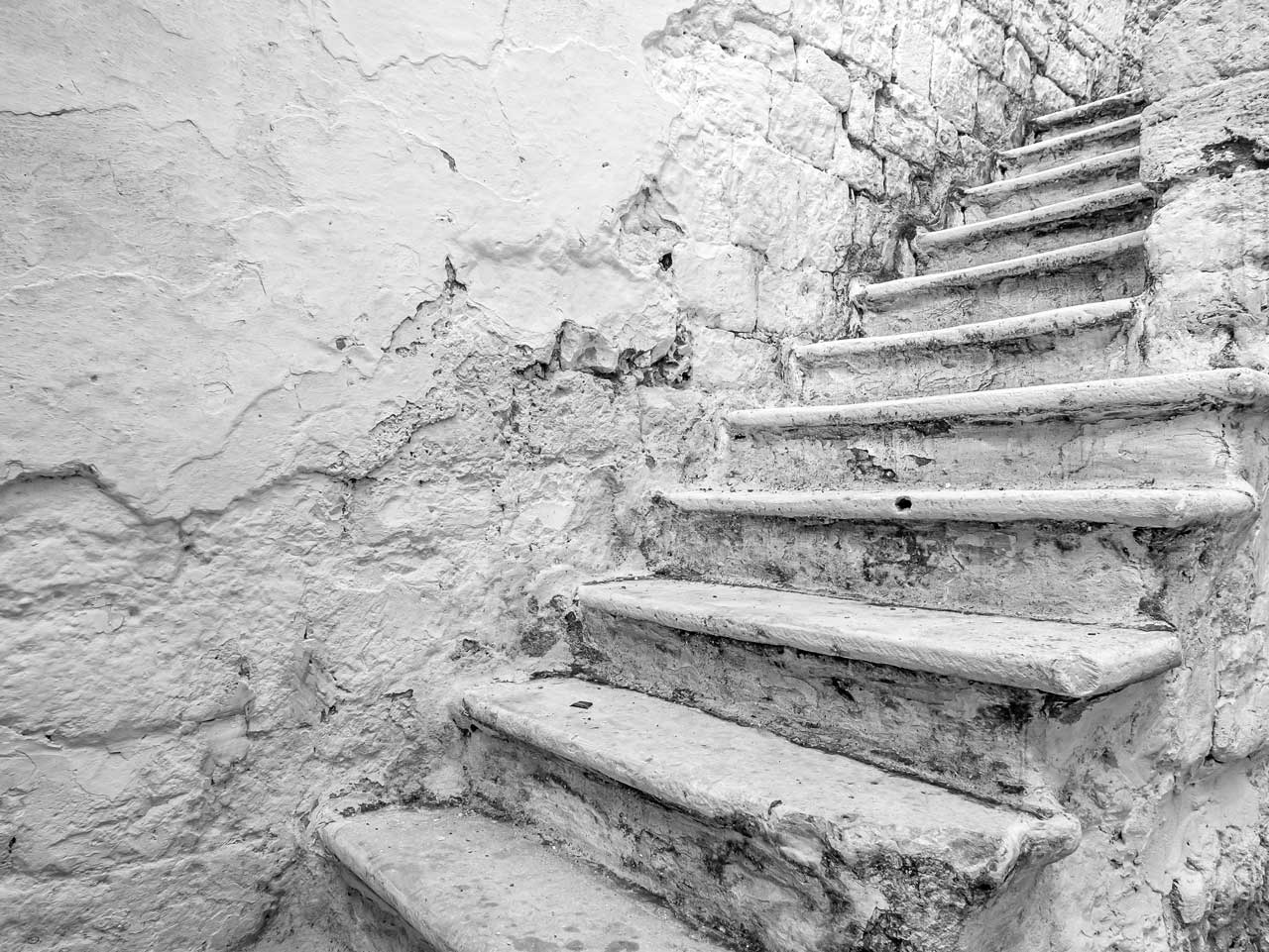 Treppe in Bari  (Detail)