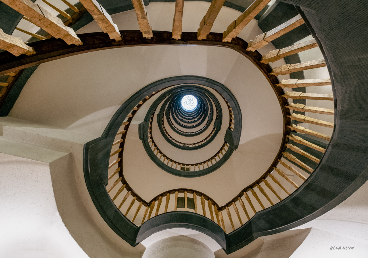 Treppenhaus im Kontorhaus Meßberghof, Hamburg