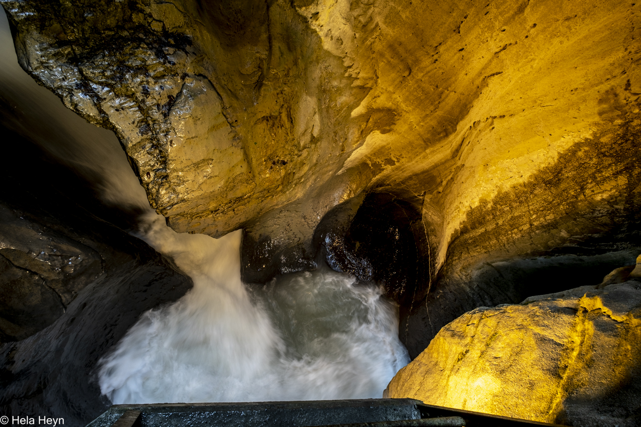 Trümmelbachfälle in Lauterbrunnen