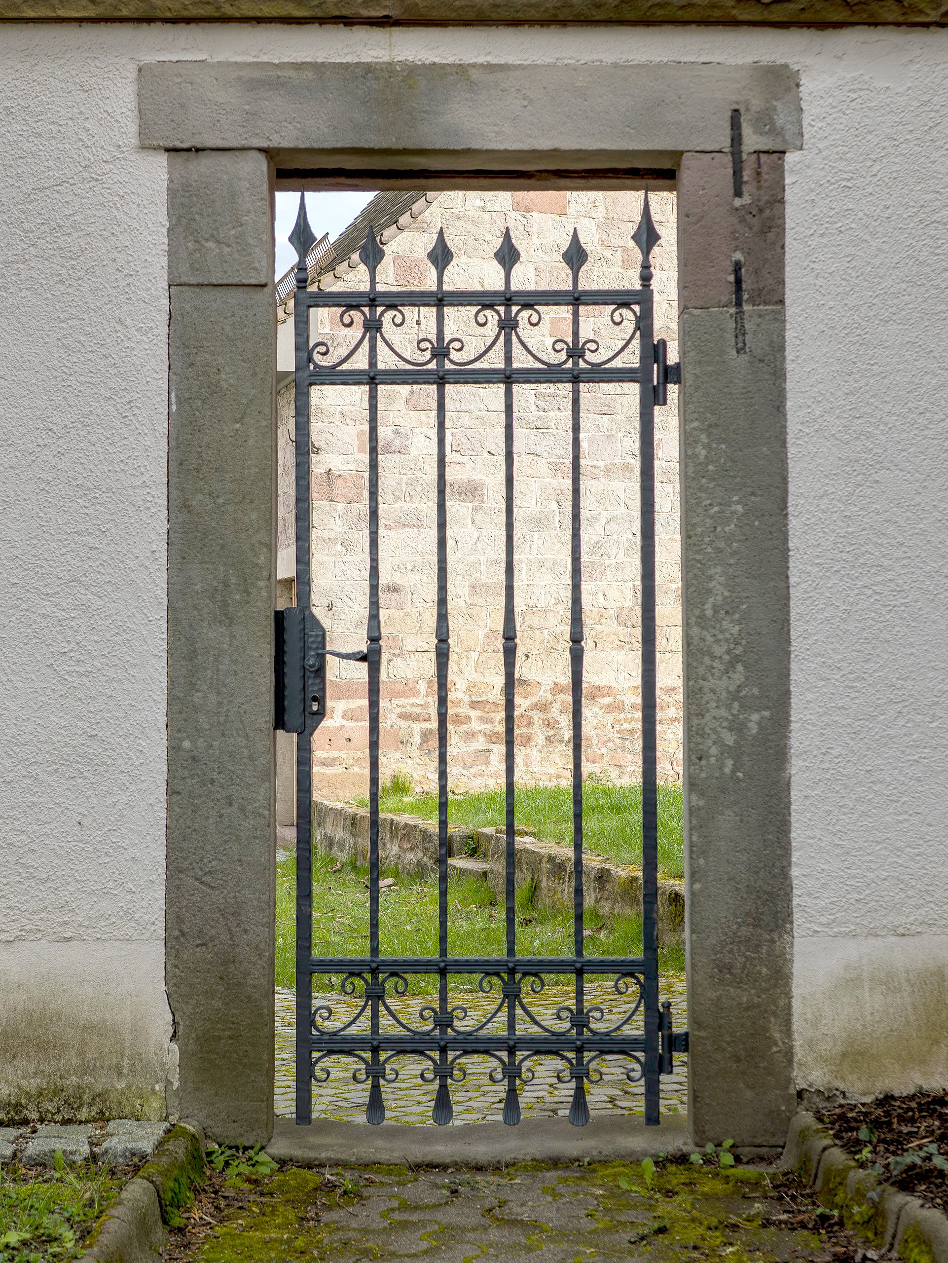 Tür aus Schmiedeeisen