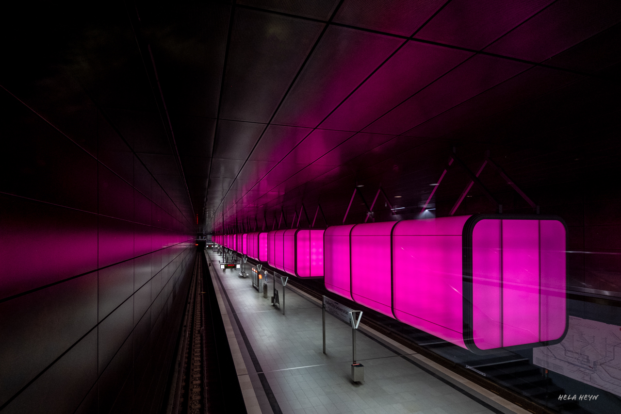 U-Bahn Haltestelle Hamburg