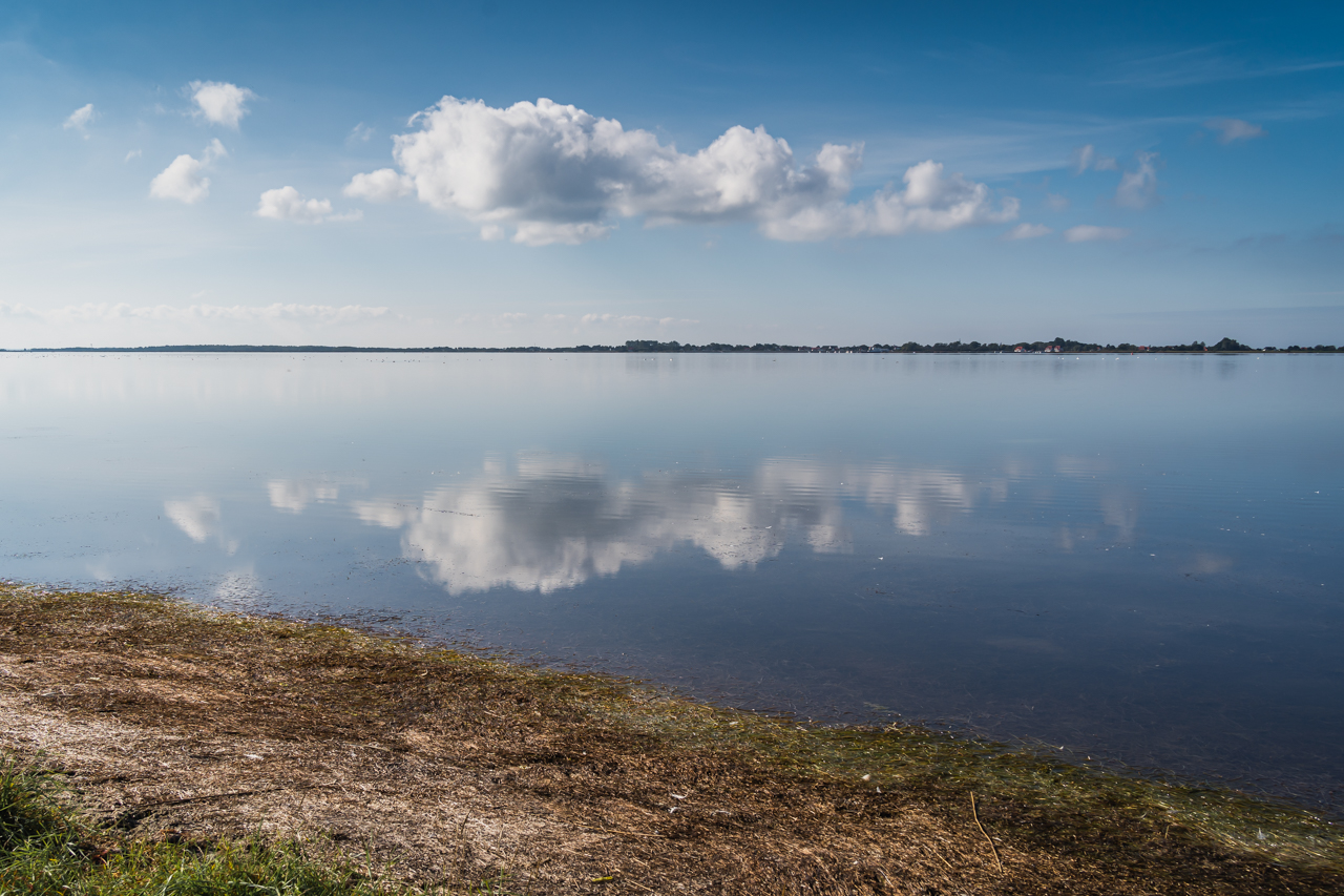 Über dem Bodden.