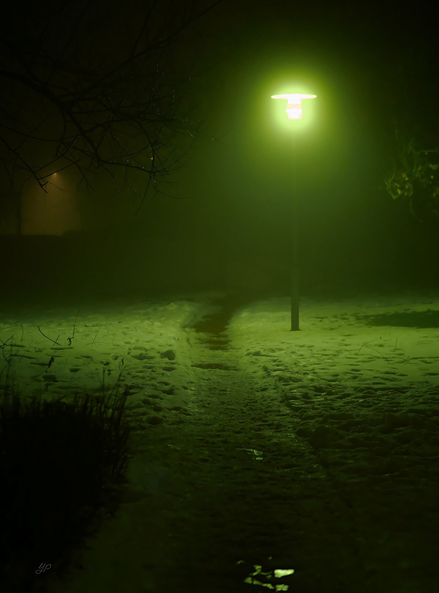 ... und nichts als Tropfgeräusche...