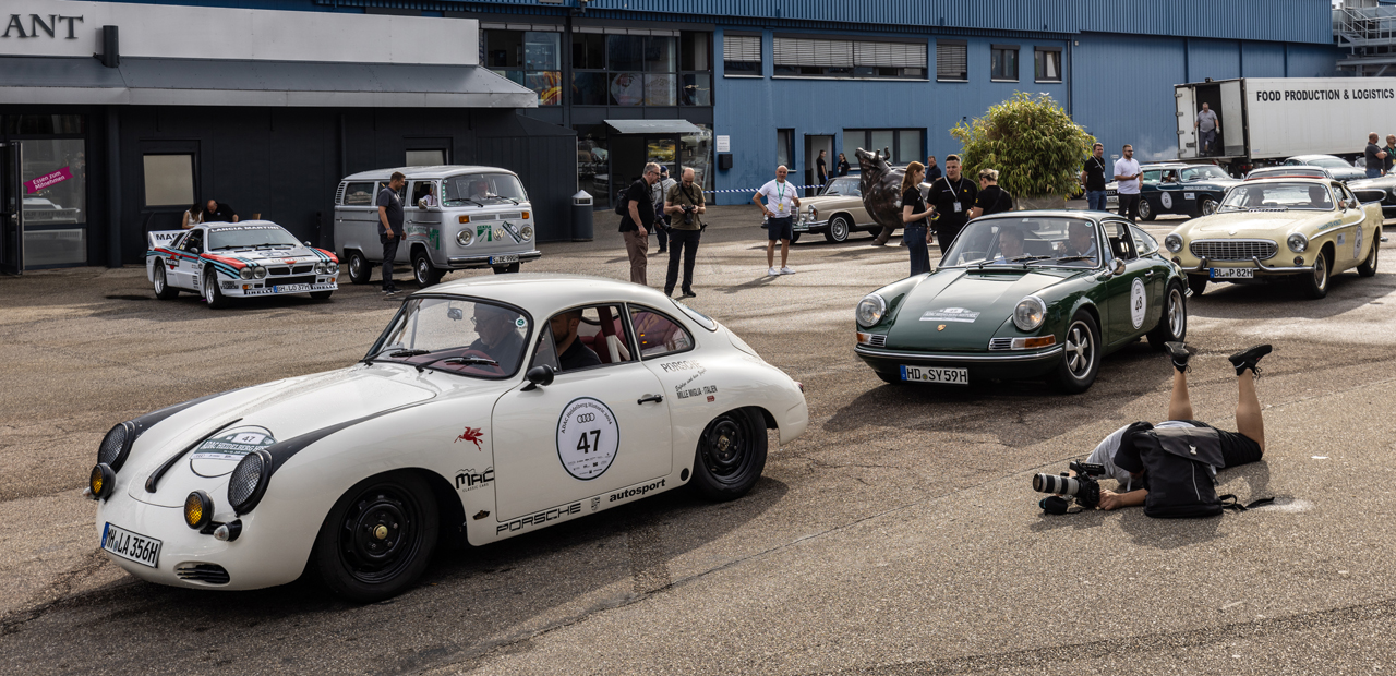 Voller Einsatz für Porsche 356 SC Bj. 1964