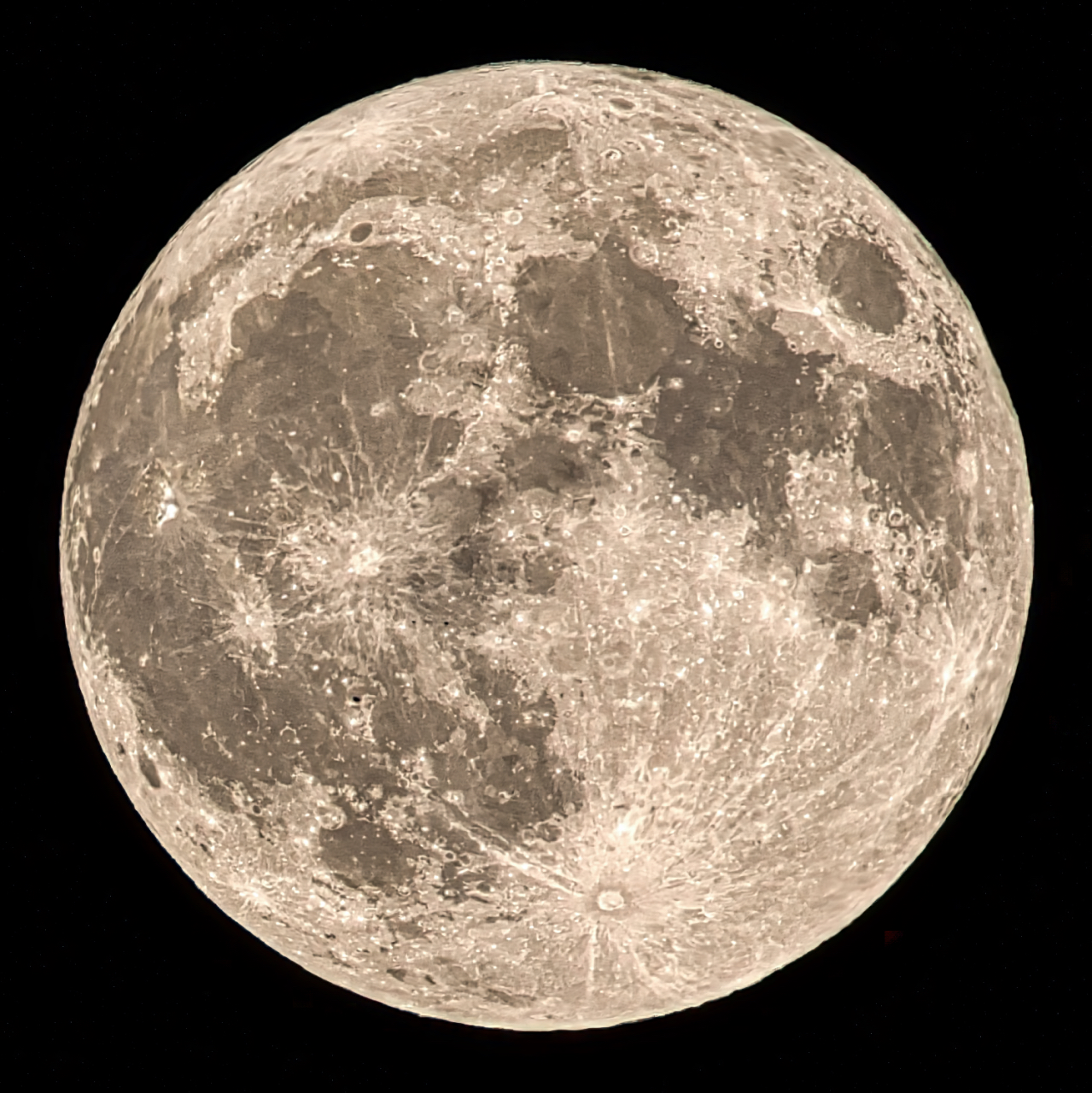 Vollmond im April