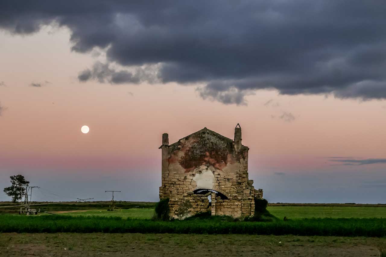 Vollmond in Apulien