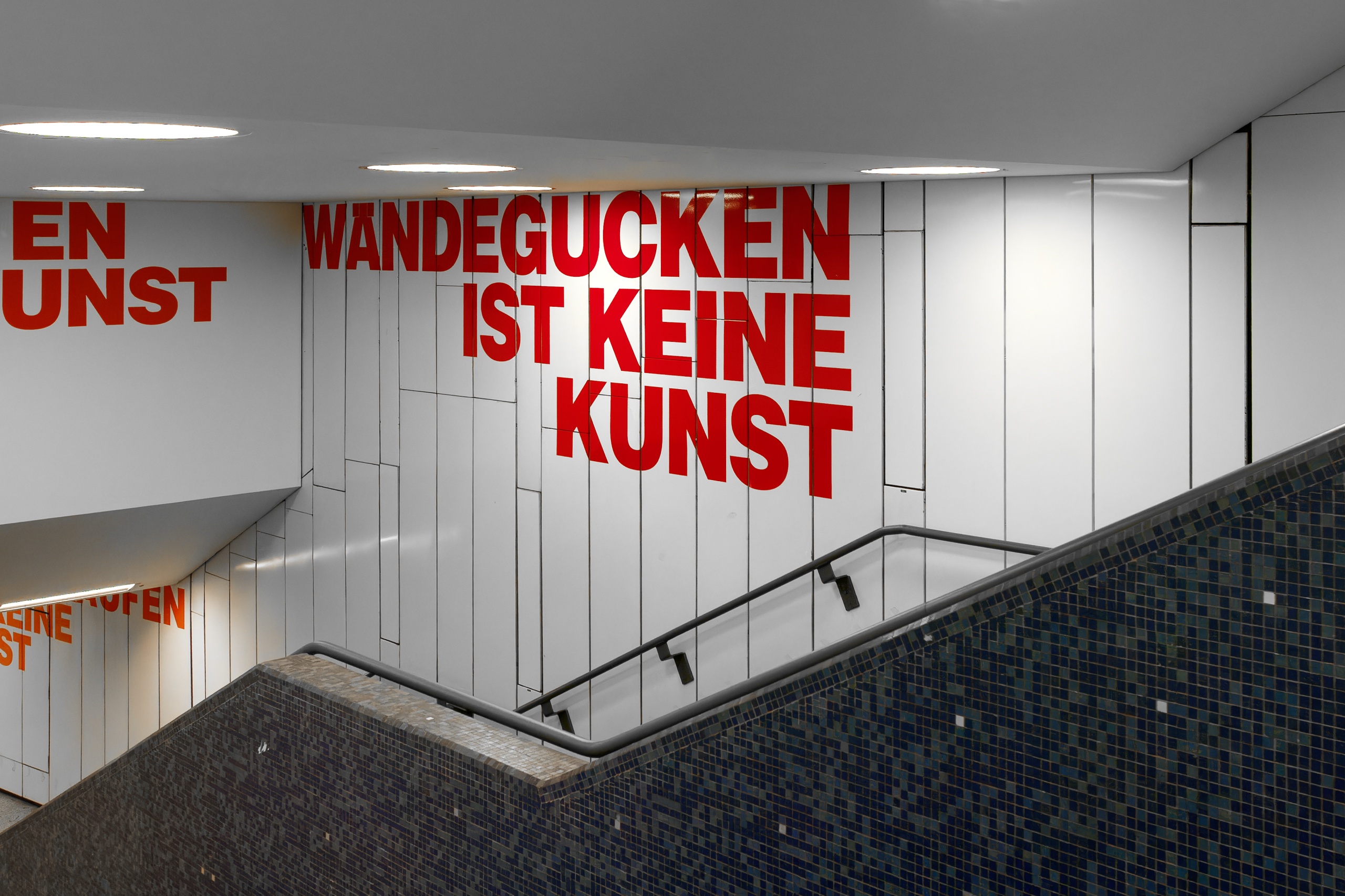 Wände gucken ist keine Kunst