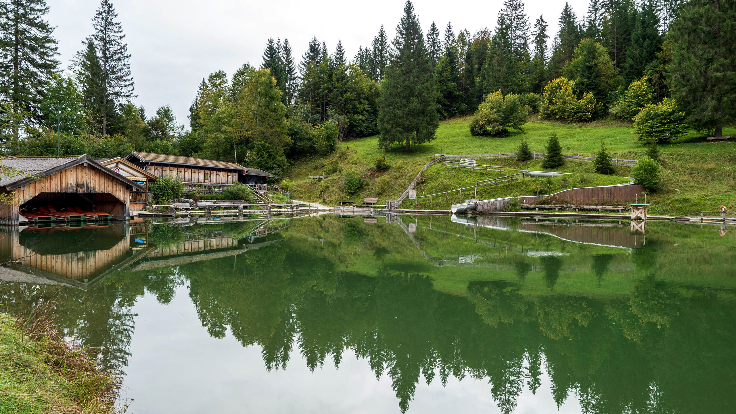 Wasserrutschen Spaß