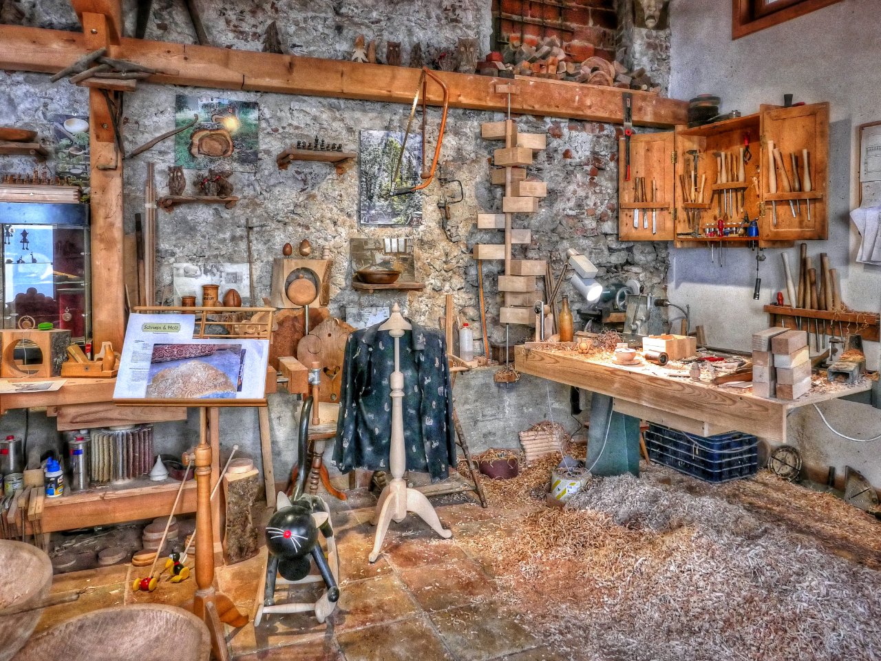 Werkstatt in Hallstatt