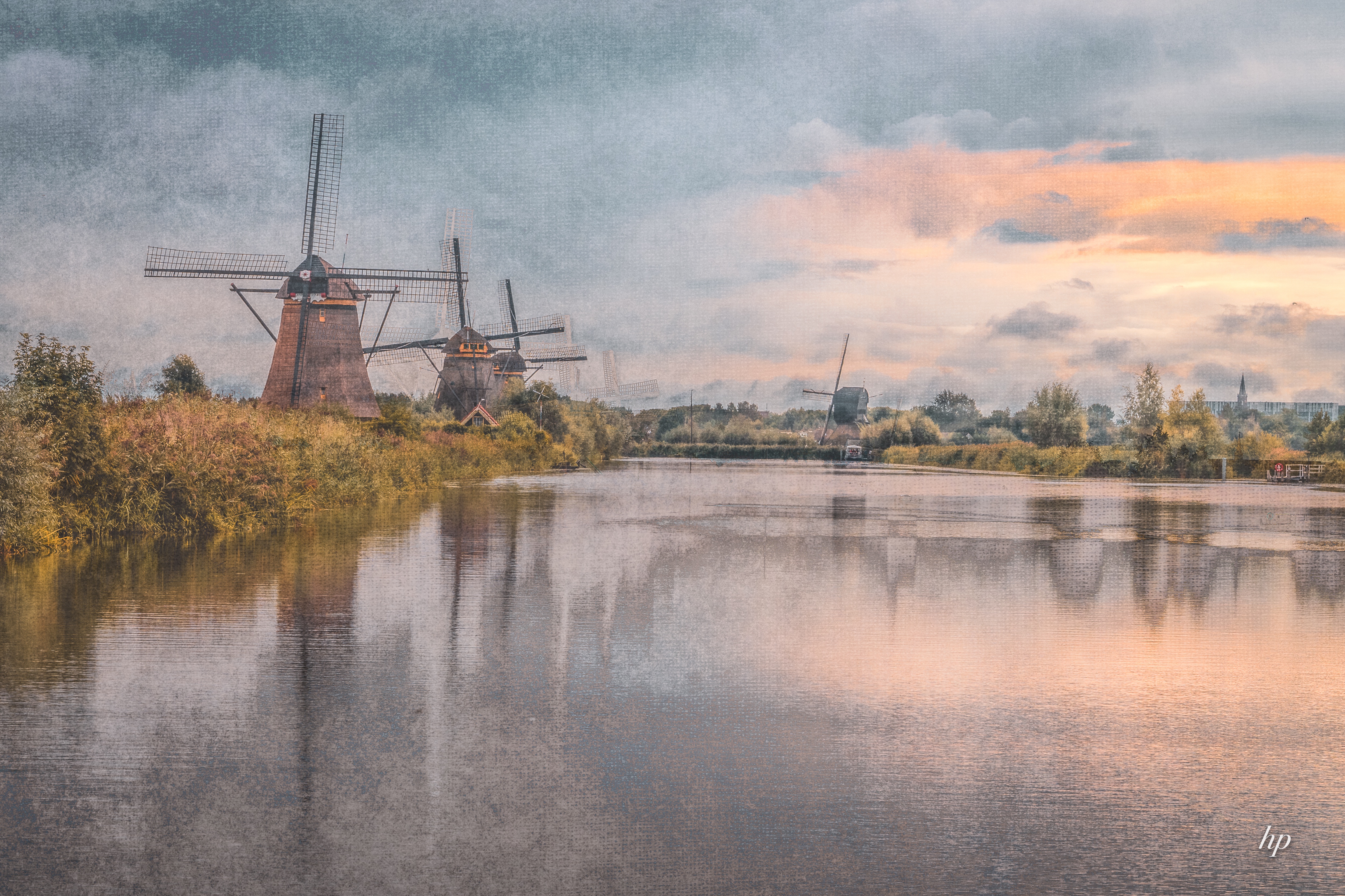 Windmühlen am Kinderdijk