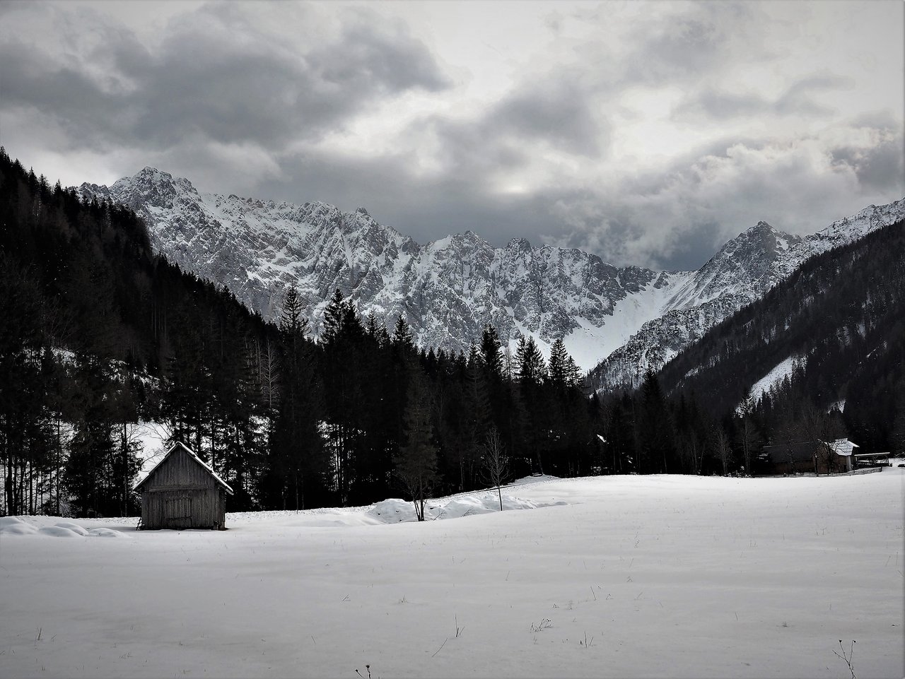 Winter im Bodental Kärnten