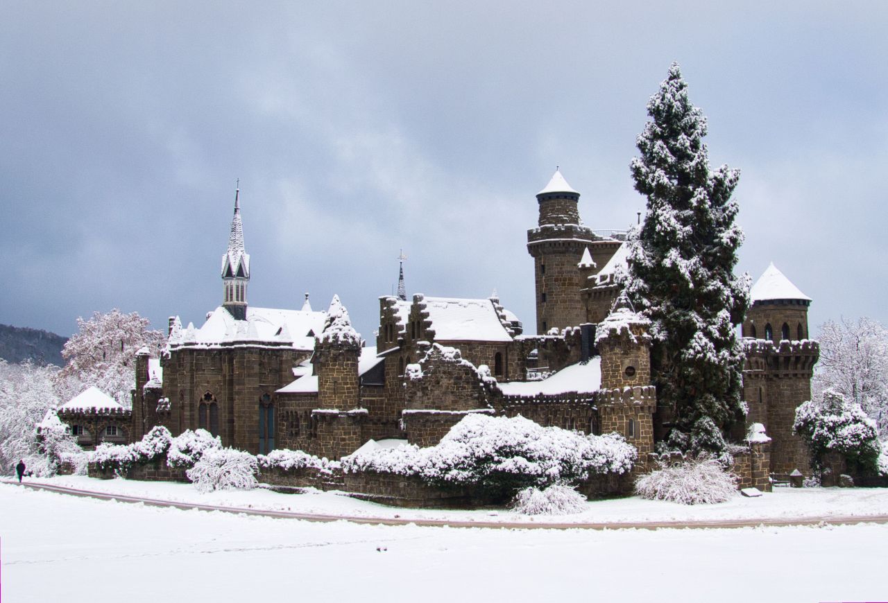 Winter-Märchen-Schloss