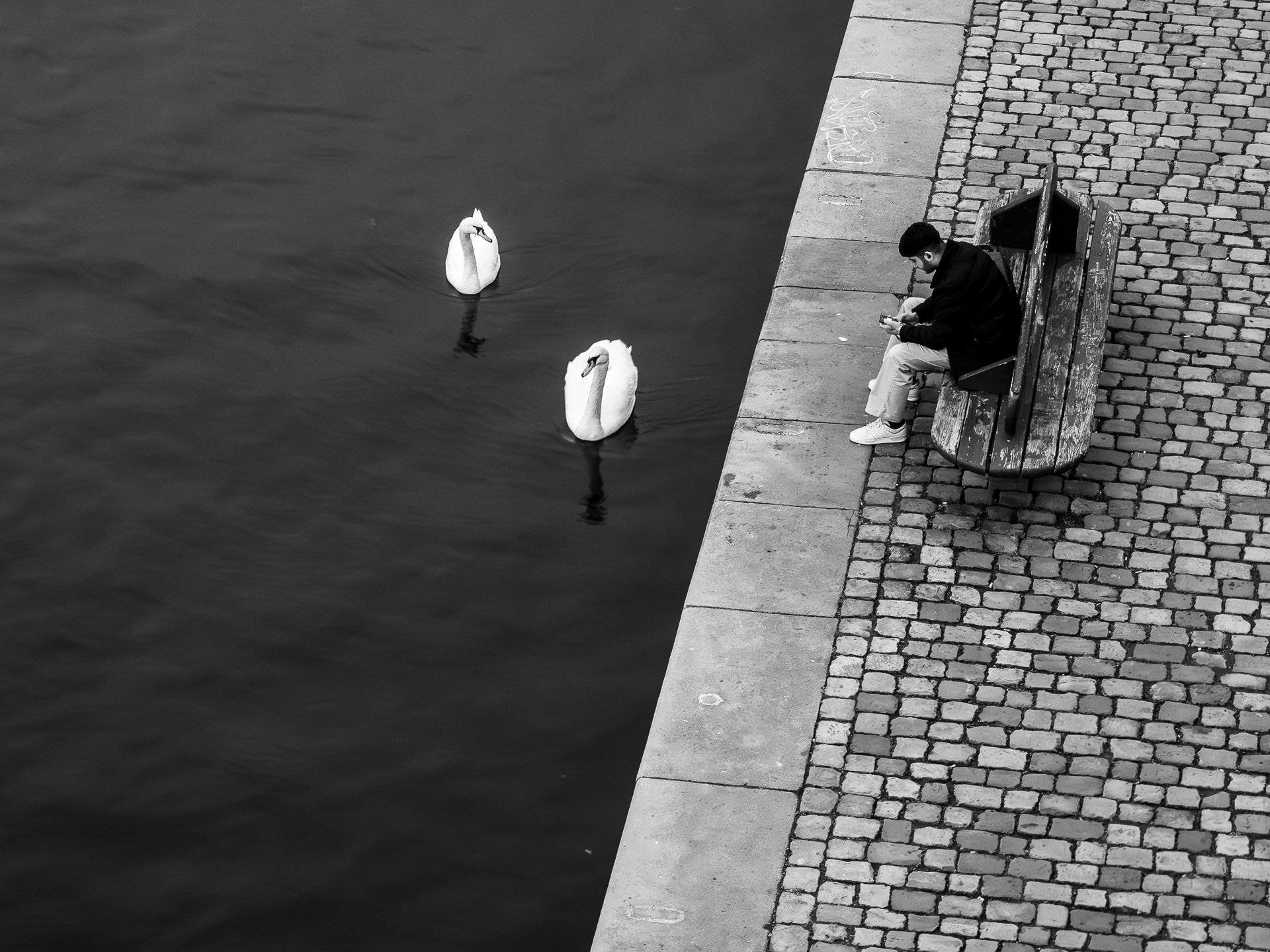 zu zweit oder allein