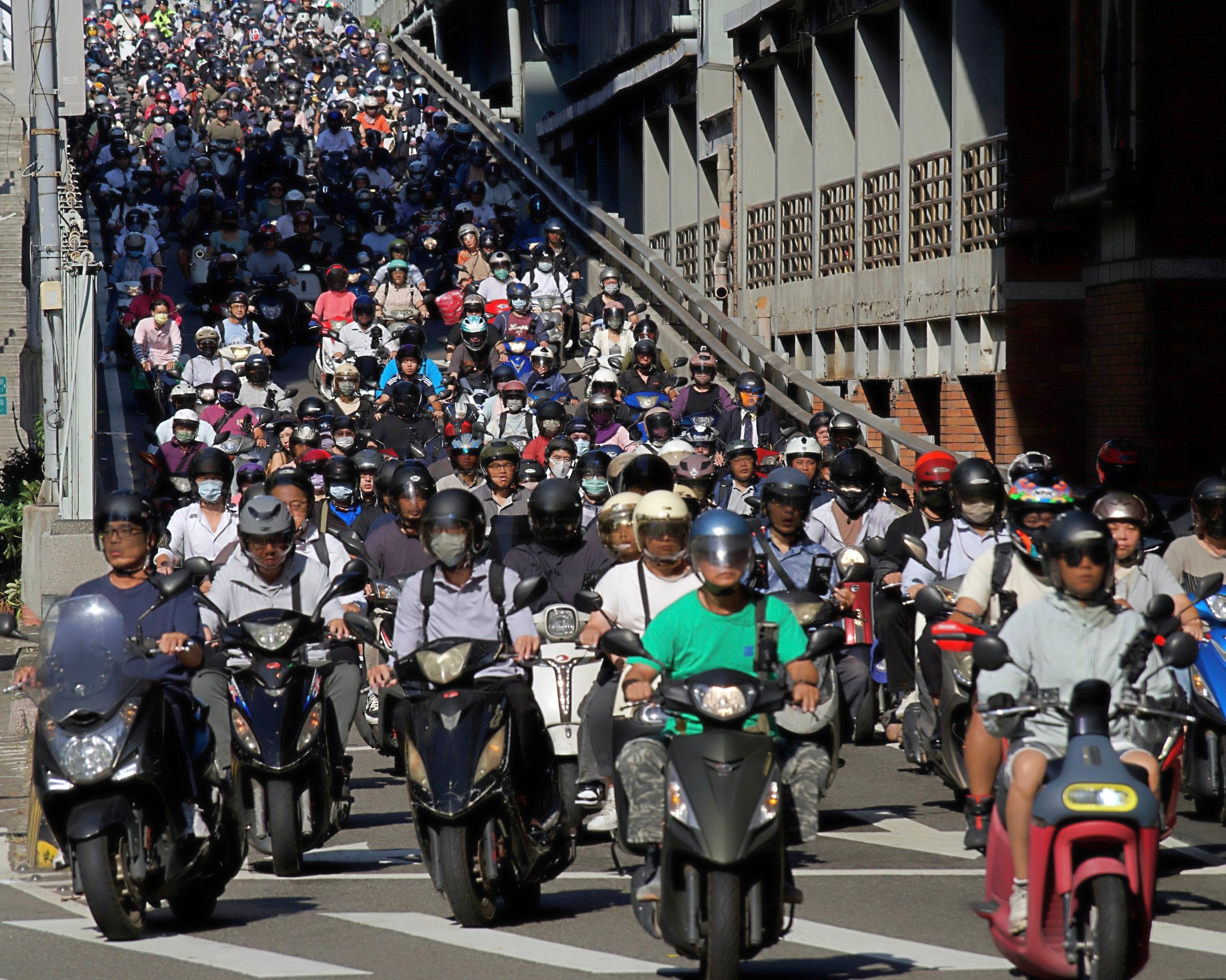 ... Zweirad-Wasserfall