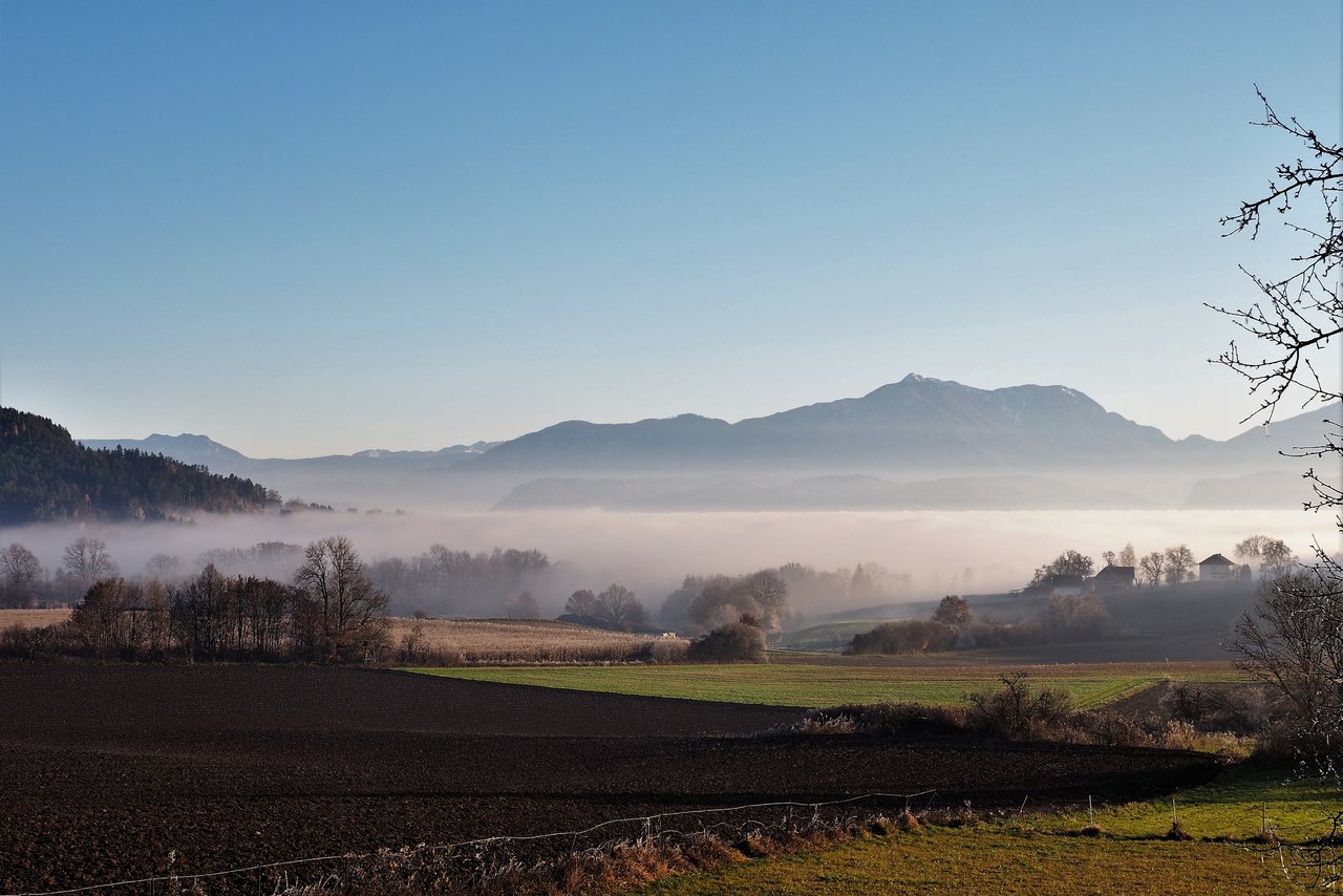 Zwieschen Sonne und Nebel