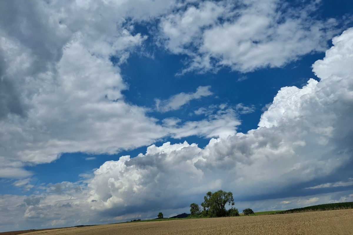 Zwischen den Regenschauern